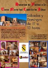 FIRMADO CONVENIO ENTRE EL AYUNTAMIENTO DE JDAR Y LA ASOCIACIN CULTURAL "SAUDAR" PARA LA APERTURA DE LA TORRE NORTE DEL CASTILLO Y VISITAS GUIADAS - . 