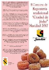 CONVOCATORIA II CONCURSO DE REPOSTERA TRADICIONAL "CIUDAD DE JDAR"